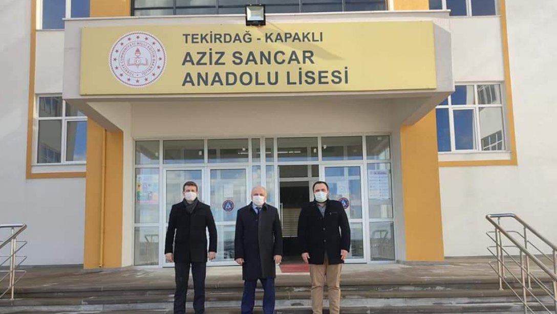 Aziz Sancar Anadolu Lisemizin Fizik,Kimya,Biyoloji Laboratuvarları Tamamlandı.
