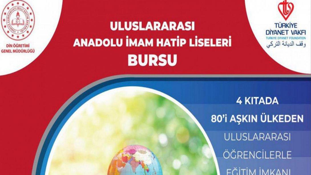 Uluslararası Anadolu İmam Hatip Liseleri İçin 15 Mart'a Kadar Başvuru Yapılabilecek