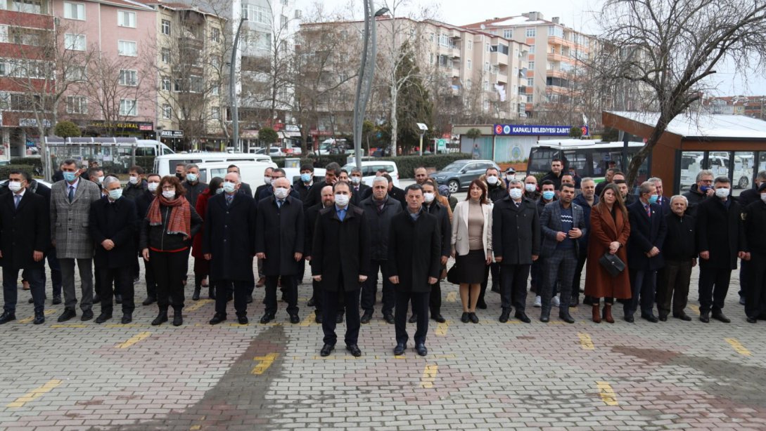 12 Mart İstiklal Marşı'nın Kabulü ve Mehmet Akif Ersoy'u Anma Günü' İlçe Töreni Gerçekleştirildi.