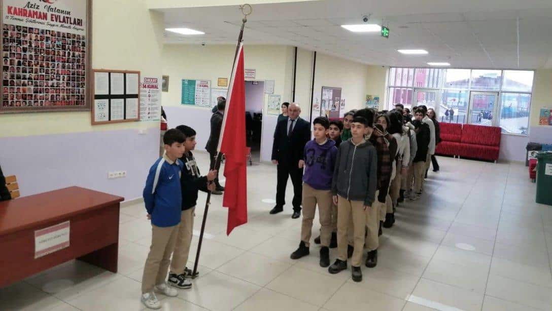 İlçe Milli Eğitim Müdürümüz Sn.İrfan DANIŞMAZ Karaağaç Atatürk Ortaokulu ve Şehit Emrah Çalkın İmam Hatip Ortaokulu 'nu Ziyaret Etti.