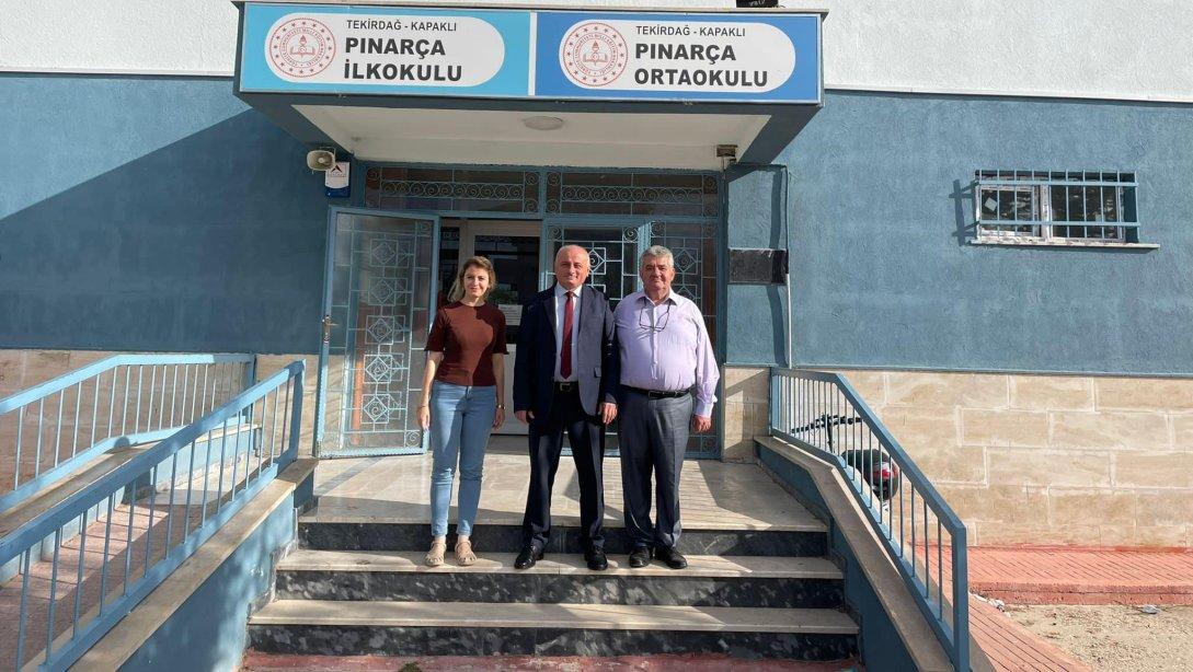İlçe Milli Eğitim Müdürümüz Sn.İrfan DANIŞMAZ Pınarca İlkokulu'nu Ziyaret Etti.